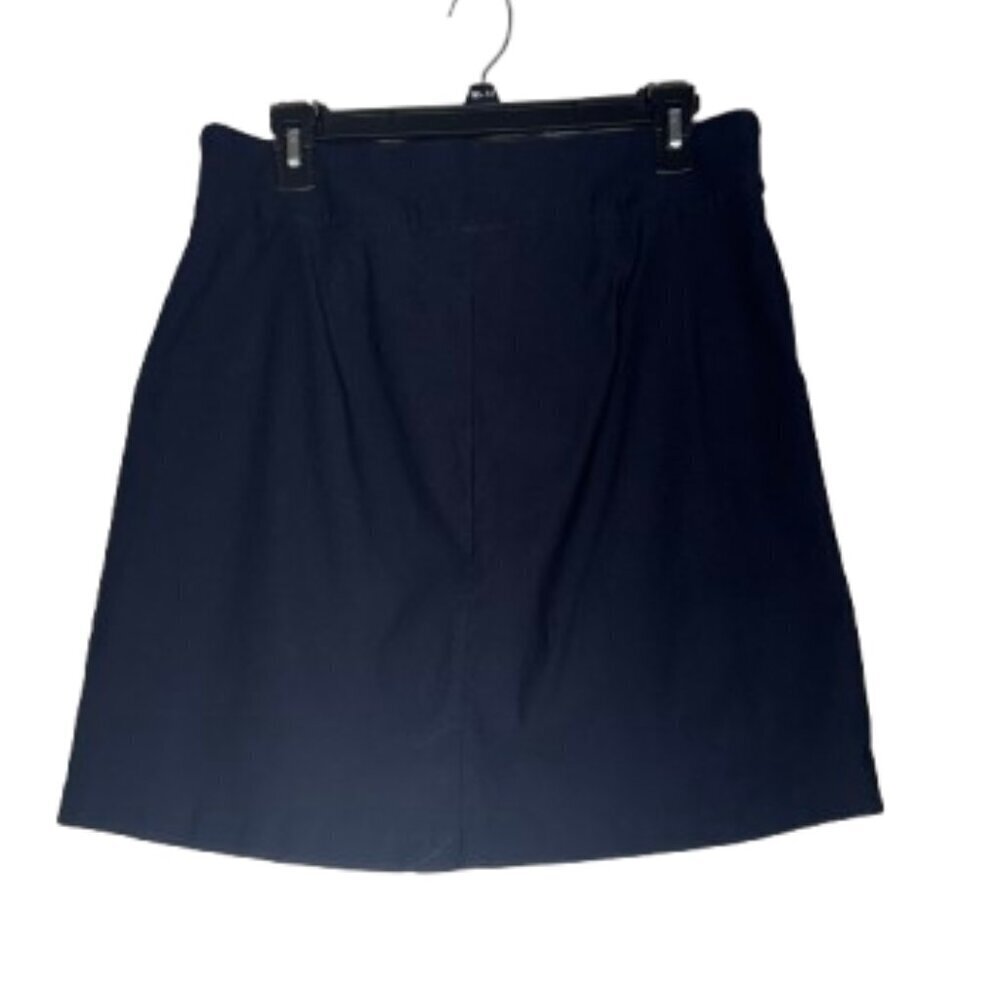 Coconut Row Palm Beach Women's Pull On Navy Skort with Pockets Size 10